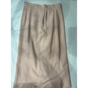 Vintage Easy Pieces ILGWU Pink Button-back MIDI Skirt